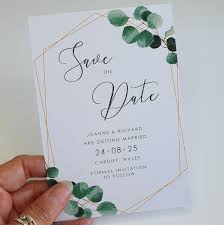 Wedding Save the Date Invitation